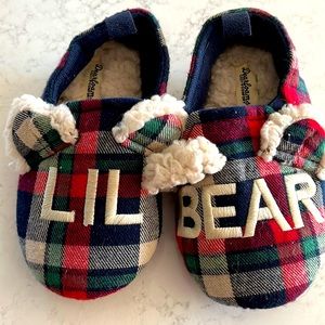 “Lil Bear” Toddler Slippers